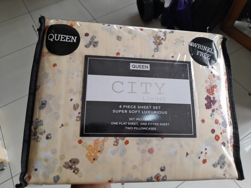Set CamaQueen Crema